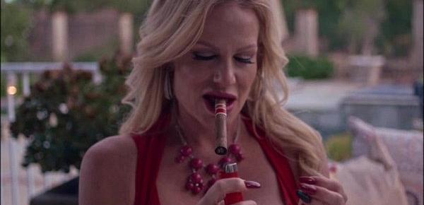  Busty Kelly Madison Is Smoking Hot With A Stogie